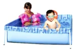 Piscina Infantil Quadrada Estrutural Pvc 400 Litros - Imagem 3