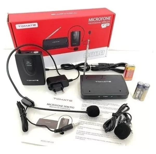 Microfone S/fio Lapela Profissional Headset Igreia Palestra