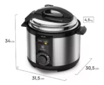 Panela De Pressão Elétrica Electrolux Pce20 5l 900w 127v - Imagem 6