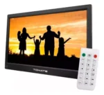 Porta Retrato Digital Som Video Controle Remoto 14 Usb Card - Imagem 5