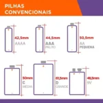 Pilha Panasonic Alcalina Power AAA 4 Unidades - Imagem 2