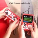 Mini Video Game Portátil Sup C/ 400 jogos + 1 Controle para 2 jogadores Console - Imagem 4