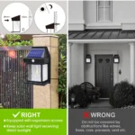 Sensor Solar De Movimento De Luz De Parede Lâmpada De Tungstênio - Imagem 8