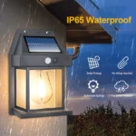 Sensor Solar De Movimento De Luz De Parede Lâmpada De Tungstênio - Imagem 9