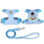 Peitoral Coleira Com Guia e Bolsa Removível Para Cachorro Pet Cães Pequenos E Médios - Imagem 3