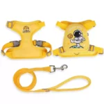 Peitoral Coleira Com Guia e Bolsa Removível Para Cachorro Pet Cães Pequenos E Médios - Imagem 4