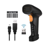 Leitor Código De Barras Laser sem Fio Bipador com Fio USB Wireless