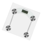 Balança Corporal Digital até 180kg com Vidro Temperado + Bateria