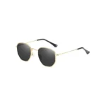 Óculos de Sol Hexagonal UV400 Feminino Clássico Retro Quadrado - Imagem 4