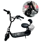Patinete Elétrico Infantil 3 Velocidades Homem Aranha Com Bluetooth 250w 80Kg