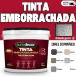 Ultra Tinta Emborrachada 1KG Impermeabilização e Proteção Contra Mofo e Fungos - Imagem 2