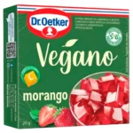 Gelatina Vegana Sabor Morango Dr Oetker 20g