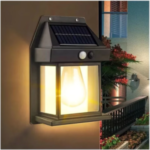Sensor Solar De Movimento De Luz De Parede Lâmpada De Tungstênio