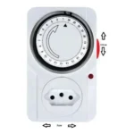 Temporizador Analógico Timer Manual Tomada Liga Desliga Energia 110v / 220v Tomada Inteligente - Imagem 2