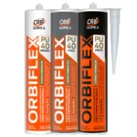 Cola PU 40 Silicone Selante multiuso | Calhas | Metais | Granitos | Vidros 380g Premium Orbi Química