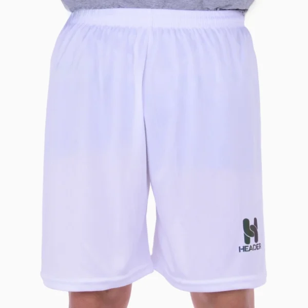 Short Header Masculino Calção Futebol | Academia Branco
