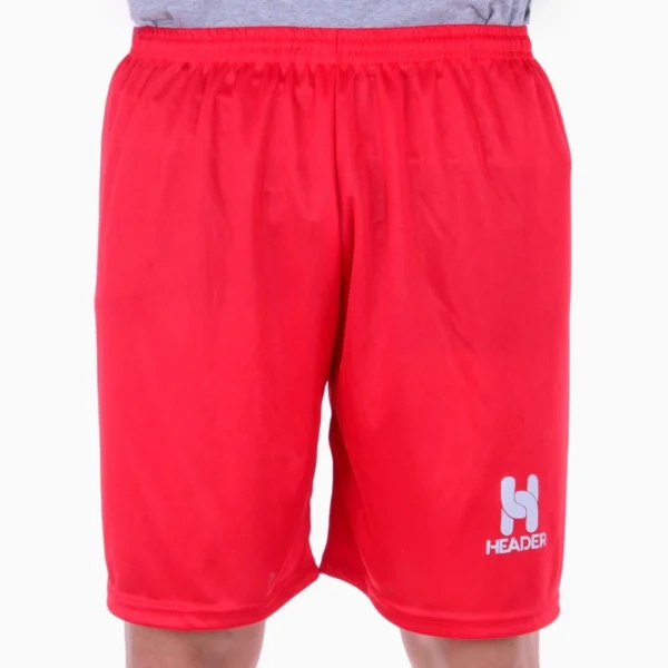 Short Header Masculino Calção Futebol | Academia Vermelho