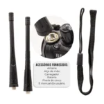 Kit Rádio Comunicador Baofeng 777S - Imagem 10
