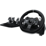 Volante Logitech G920 Driving Force e Pedais com Force Feedback para Xbox Series X|S, Xbox One e PC