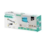 Suporte Articulado ELG F80W Pistão Gás De Mesa Para Tv / Monitor De 17' Até 35' Branco - Imagem 7
