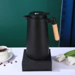 Garrafa Térmica 1 Litro Com Termômetro Led Para Chás / Café Design Moderno