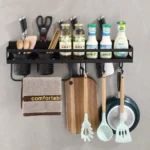 Prateleira de Parede para Cozinha Porta Tempero Condimentos - Imagem 2