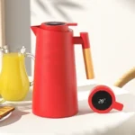 Garrafa Térmica 1 Litro Com Termômetro Led Para Chás / Café Design Moderno - Imagem 9