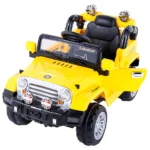 Mini Carro Elétrico Infantil Criança Jipe Trilha 12V Com Controle Remoto Luz Som Mp3 Carro - Imagem 4
