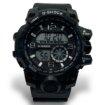 Relógio Digital Masculino C-Chock Preto Esportivo à Prova d'Água Qualidade Premium