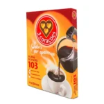 Kit 5 Caixa Filtro De Papel Café 3 Corações 103 Com 30 Un - Imagem 2