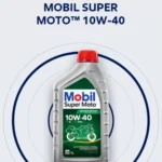 Óleo 10w40 Mobil Mx 1Litro | Mobil Super Moto Power Semi - Imagem 4