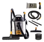 Aspirador Pó e Água WAP GTW Inox 20 com Soprador 1600W 160Mbar 20 Litros 127V - Imagem 2