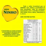 Leite Em Pó Ninho Integral Instantâneo Lata 380g Nestlé - Imagem 5