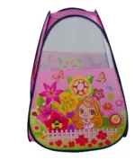 Casinha Barraca Toca Oval Infantil Rosa Menina - Imagem 4