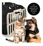 Caixa De Transporte Cães Gatos Até 6kg Joy N1 Furacão Pet - Imagem 6