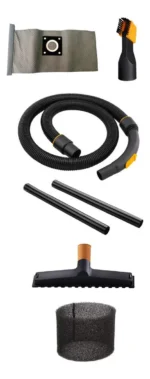 Aspirador Pó e Água WAP GTW Inox 20 com Soprador 1600W 160Mbar 20 Litros 127V - Imagem 8