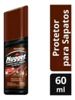 Polidor de Sapato Líquido Marrom Nugget Frasco 60ml - Imagem 2