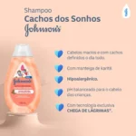 Shampoo Johnosons Infantil Cachos Dos Sonhos 400ml - Imagem 3