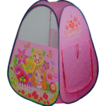 Casinha Barraca Toca Oval Infantil Rosa Menina