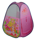 Casinha Barraca Toca Oval Infantil Rosa Menina