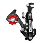 Câmbio Traseiro Bicicleta Com Gancheira Preto 6v/18v Yamada bike novo e original 6 velocidades - Imagem 4