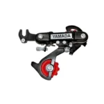 Câmbio Traseiro Bicicleta Com Gancheira Preto 6v/18v Yamada bike novo e original 6 velocidades - Imagem 2
