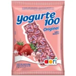 Bala Mastigavel Yogurte 100 600gr Dori Iogurte Natural - Imagem 4