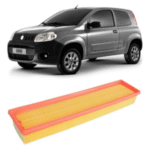 Filtro Ar Fiat Uno Vivace 1.0 2011 A 2016 Tecfil