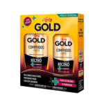 Shampoo 275ml+Cond 175ml Niely Gold Comprimido Mais Fortes