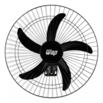 Ventilador de Parede Wap Rajada Pro 60 turbo com 5 pás Bivolt