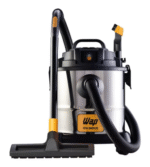 Aspirador Pó e Água WAP GTW Inox 20 com Soprador 1600W 160Mbar 20 Litros 127V