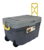 Caixa Térmica 54 Litros C/ Rodinha E Divisorias Camping | Pesca | Cooler