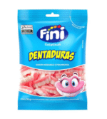 Bala de Gelatina Fini Dentaduras 90g
