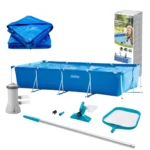 Piscina Retangular 7.127L Intex C/ Bomba Filtro, Kit Limpeza e Forro De Lona 5x3m - Imagem 7
